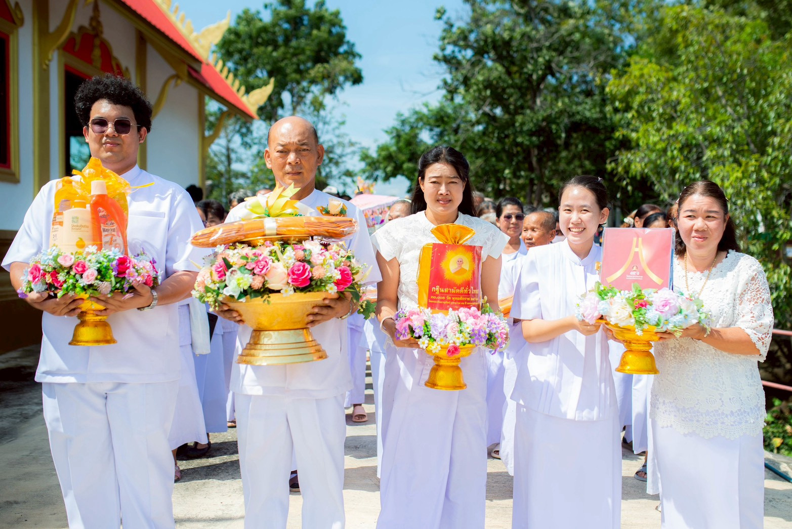 ภาพร่วมพิธีกรรมวัดเขากำแพง