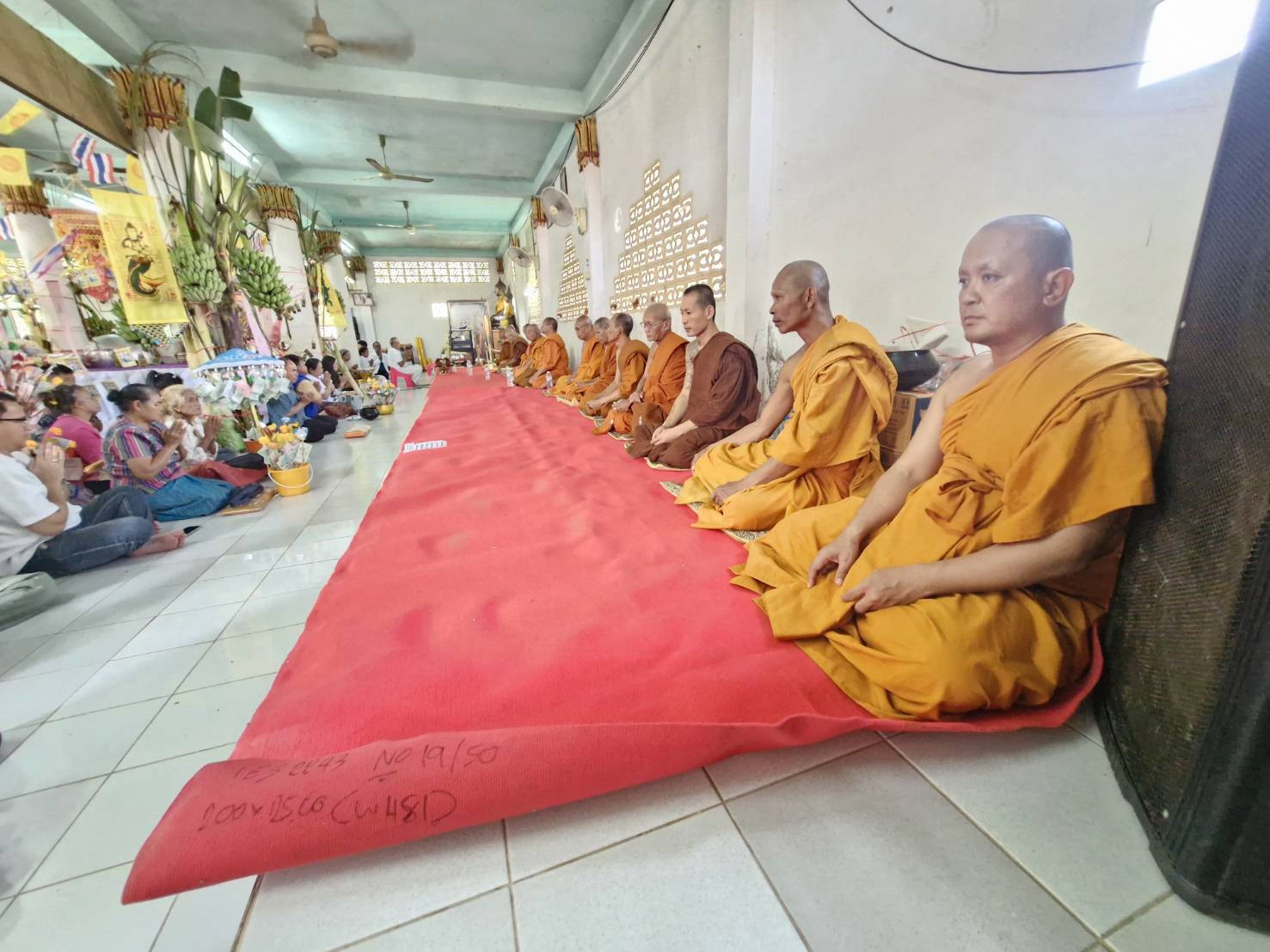 ภาพร่วมพิธีกรรมวัดซับถาวรพัฒนา