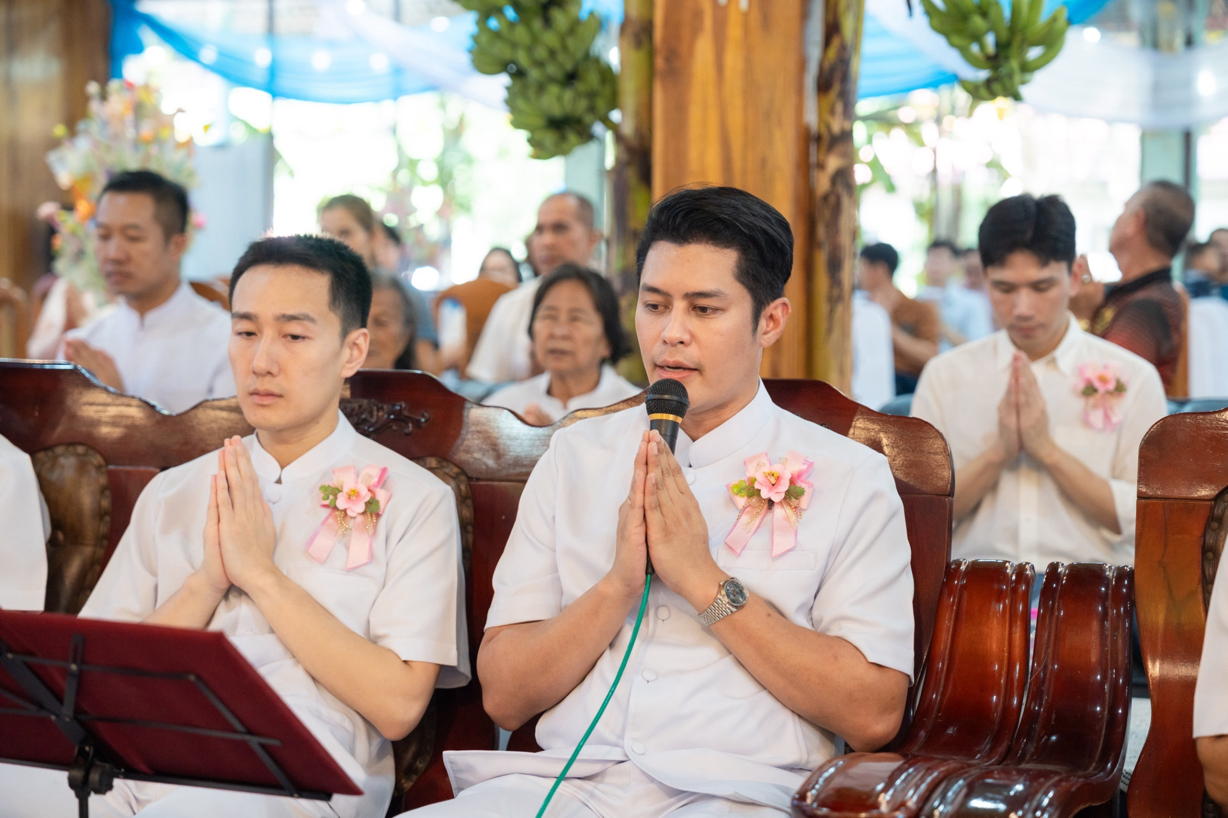ภาพร่วมพิธีกรรมวัดหนองกร่าง