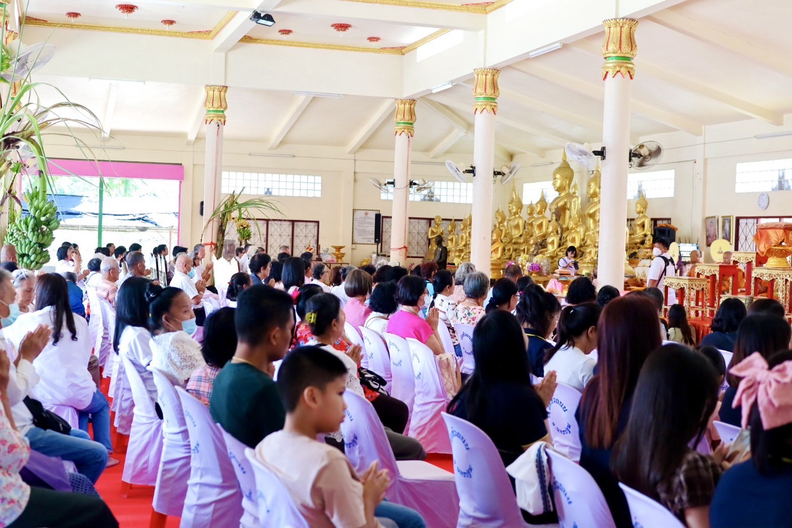 ภาพร่วมพิธีกรรมวัดหัวถนน