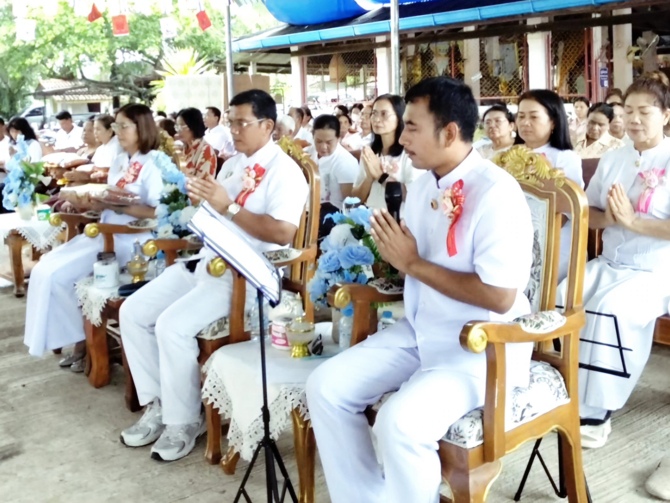 ภาพกล่าวคำถวายกฐินวัดชัยสุวรรณ