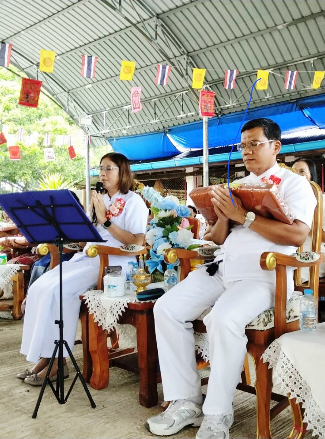 ภาพร่วมพิธีกรรมวัดชัยสุวรรณ