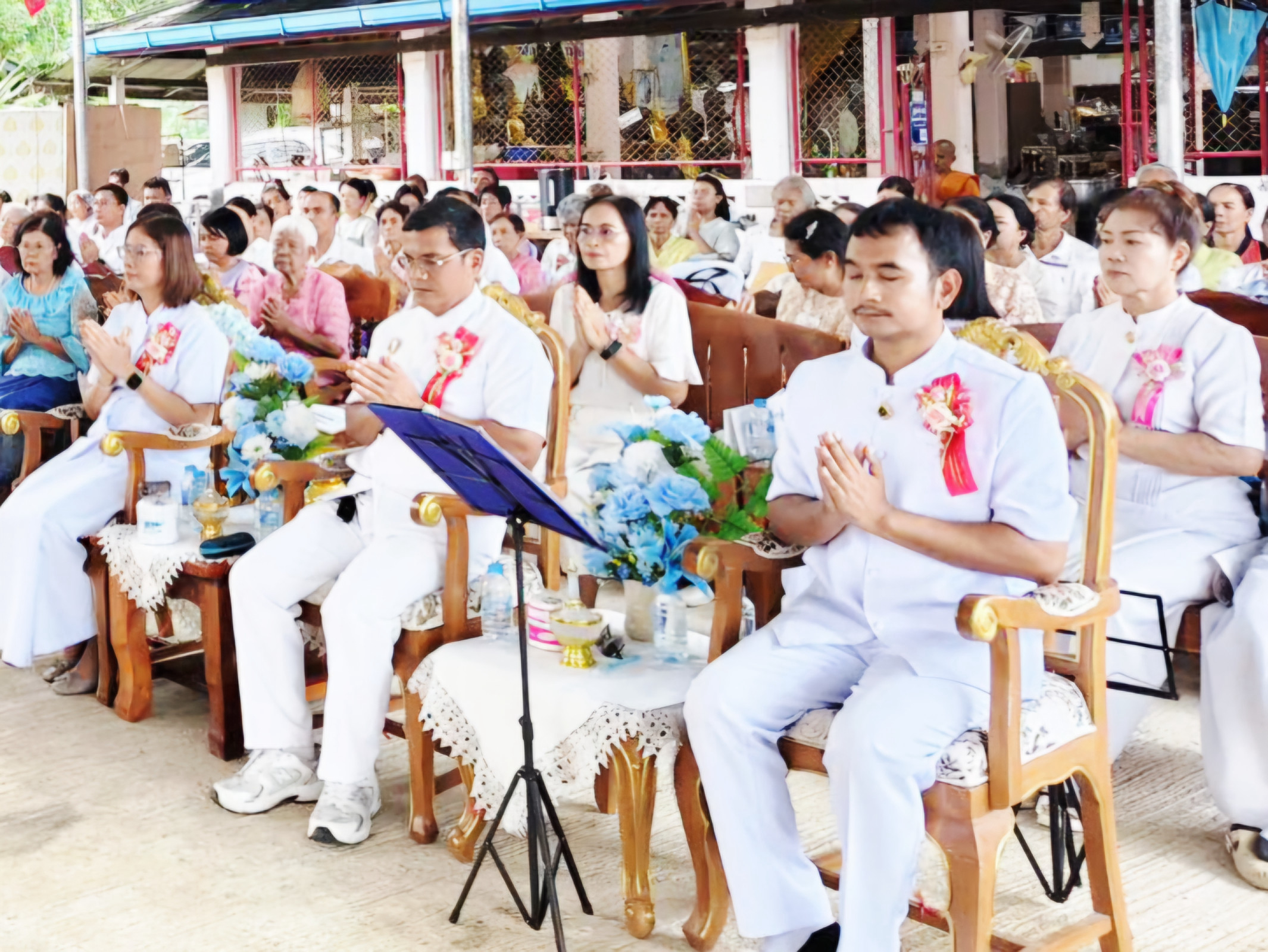 ภาพร่วมพิธีกรรมวัดชัยสุวรรณ