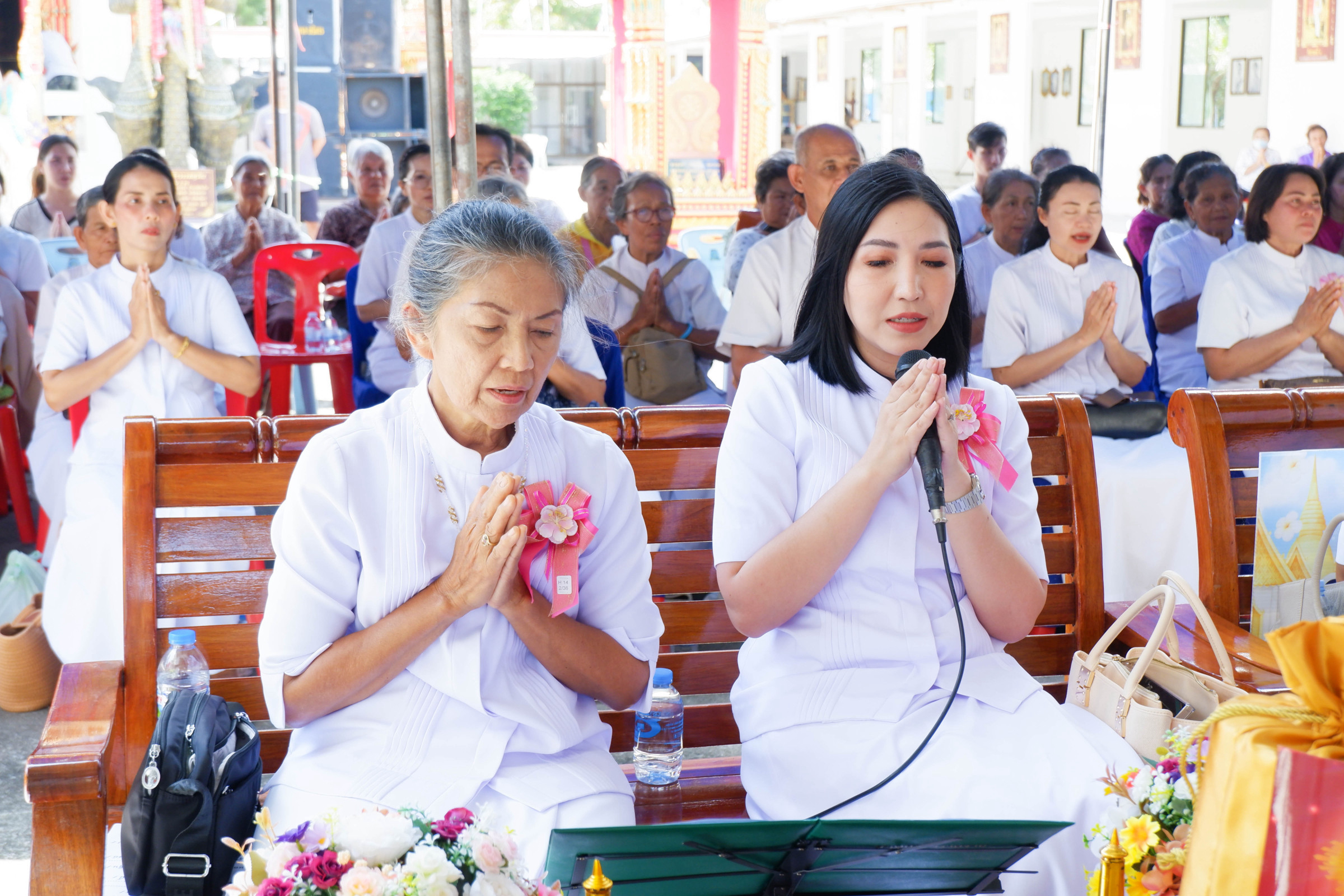 ภาพกล่าวคำถวายกฐินวัดบางเบิด