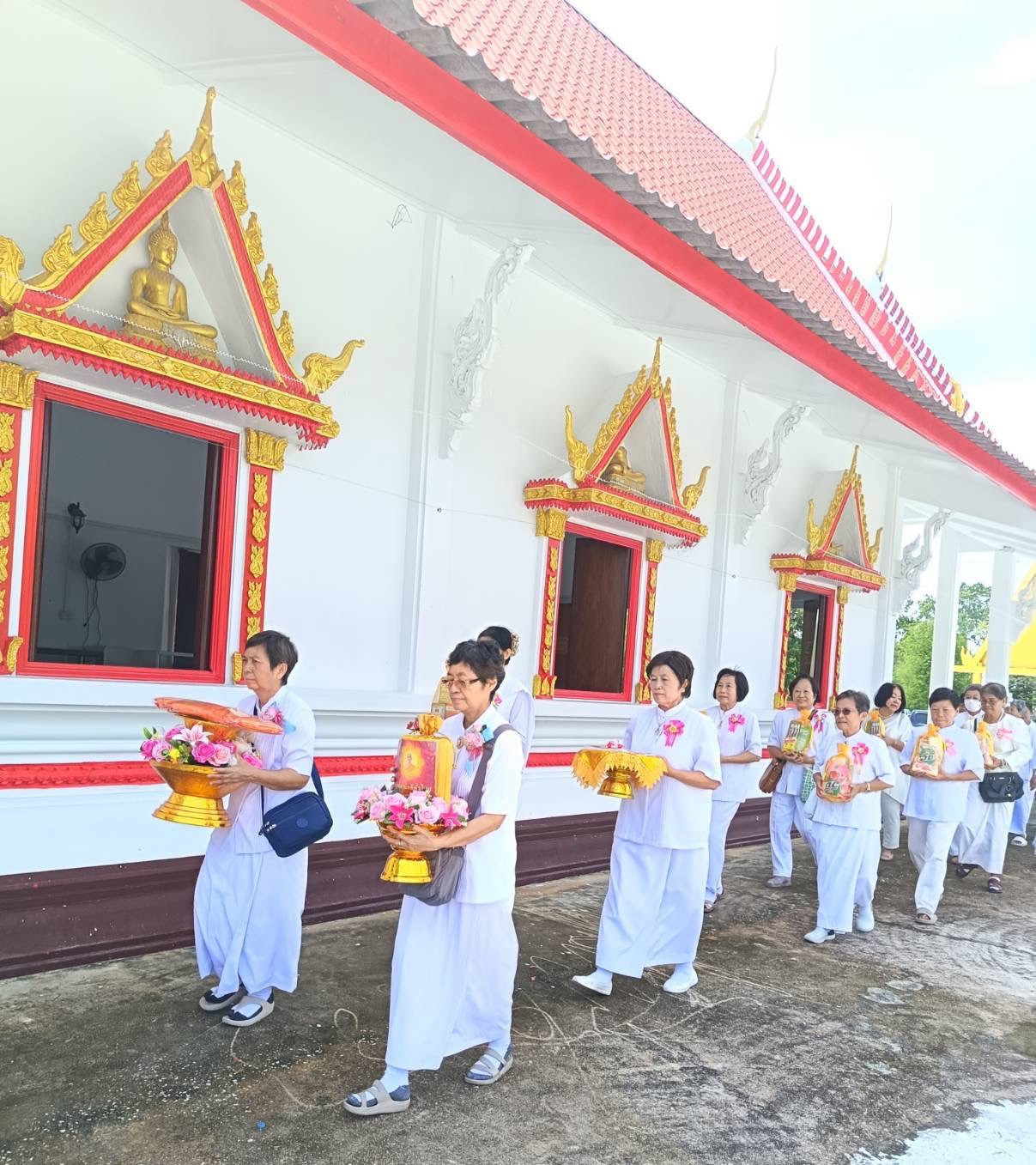 ภาพร่วมพิธีกรรมวัดสามัคคีกิตยาราม