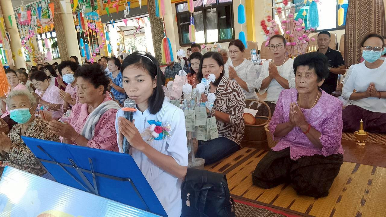 ภาพร่วมพิธีกรรมวัดหัวช้าง