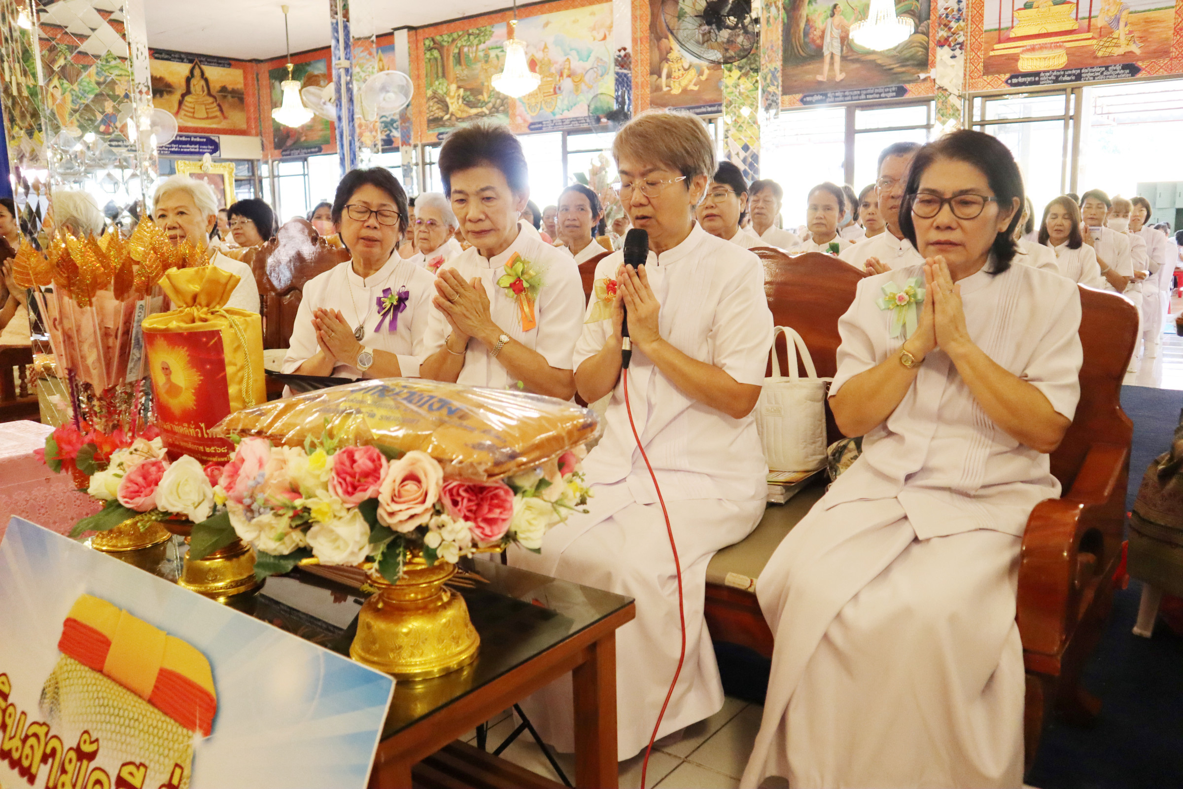 ภาพกล่าวคำถวายกฐินวัดศรีกุเรชา