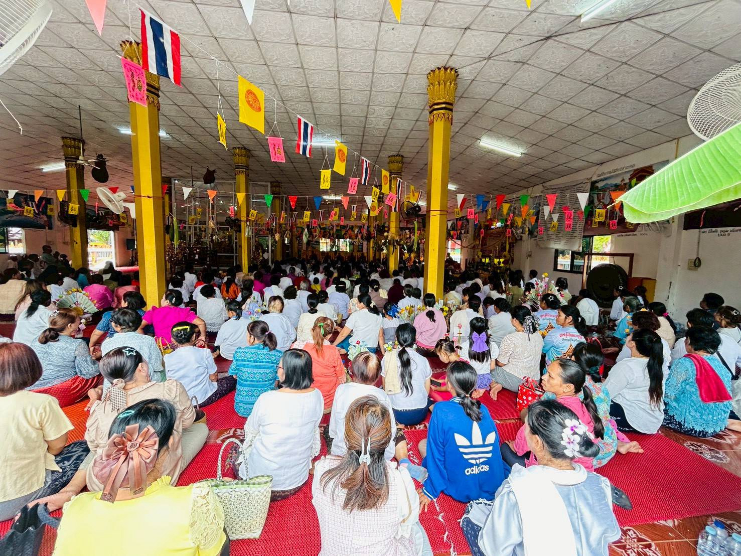 ภาพร่วมพิธีกรรมวัดบุปผาราม