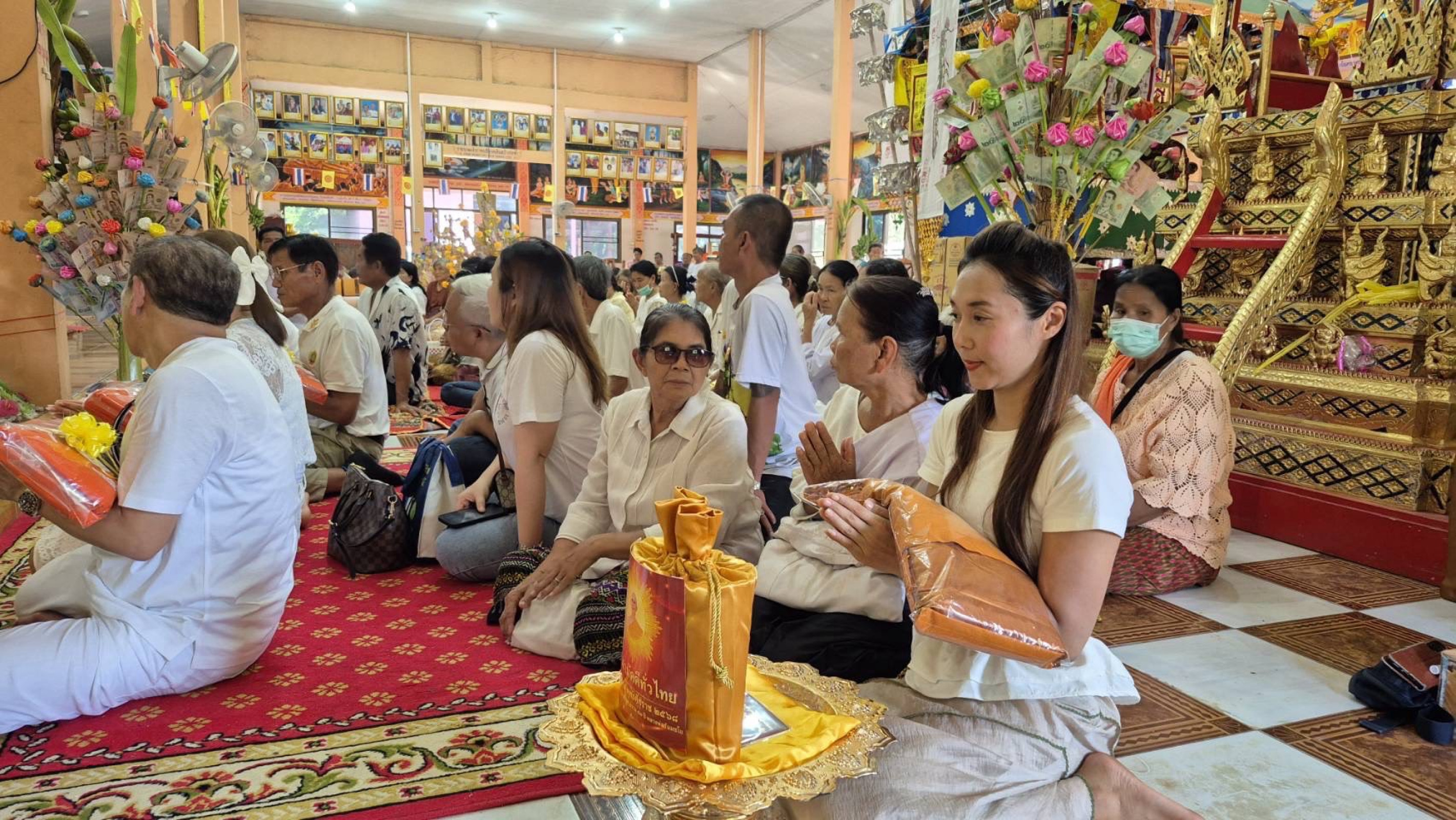 ภาพร่วมพิธีกรรมวัดโนนจั่นโสภาราม