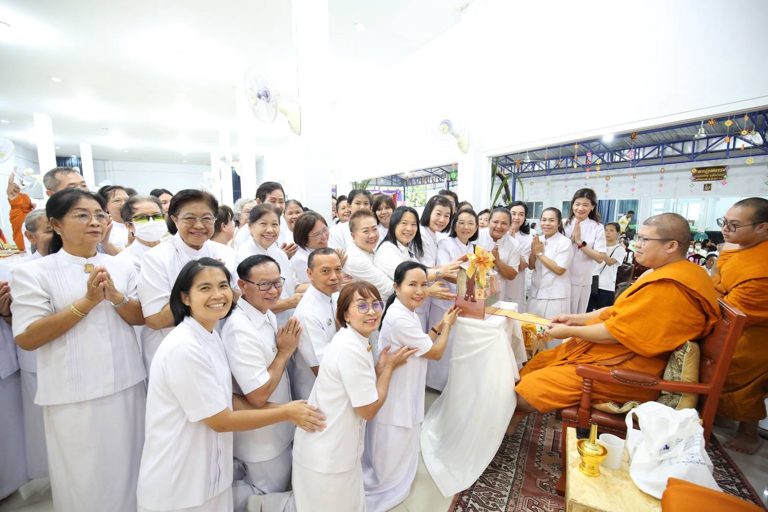 ภาพร่วมพิธีกรรมวัดพรหมรังษี