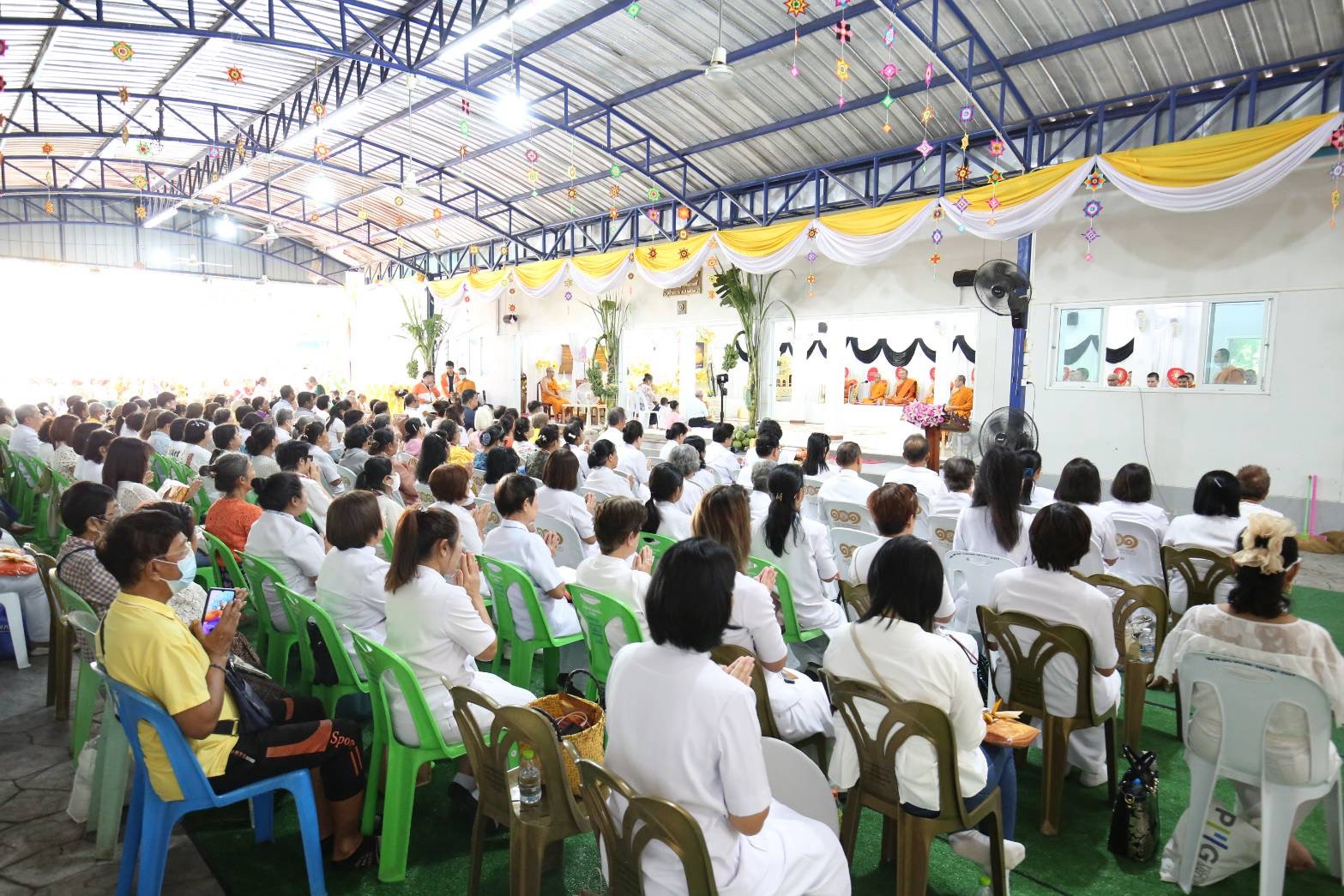 ภาพร่วมพิธีกรรมวัดพรหมรังษี