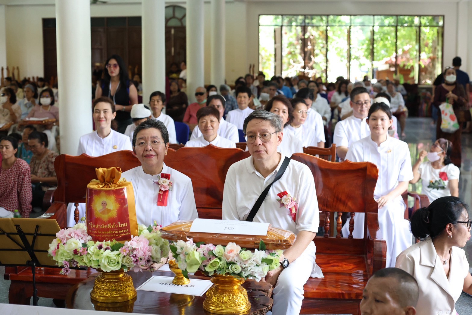 ภาพร่วมพิธีกรรมวัดคลองครุ