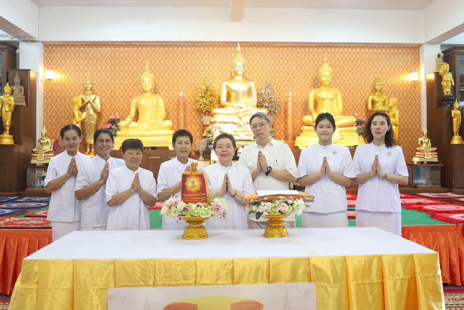 ภาพร่วมพิธีกรรมวัดคลองครุ