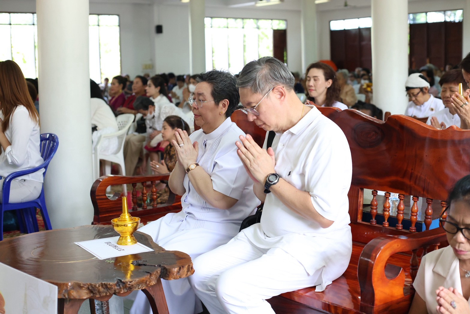 ภาพร่วมพิธีกรรมวัดคลองครุ