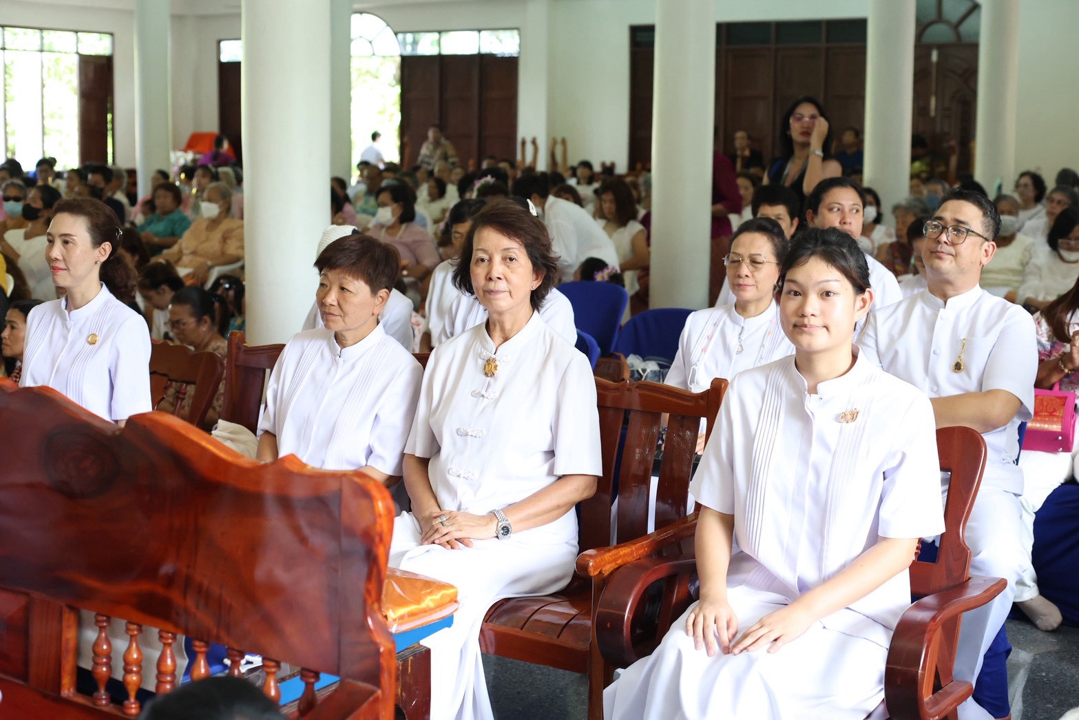 ภาพร่วมพิธีกรรมวัดคลองครุ