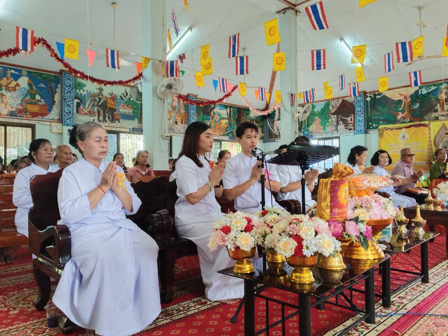 ภาพกล่าวคำถวายกฐินวัดชำขวาง