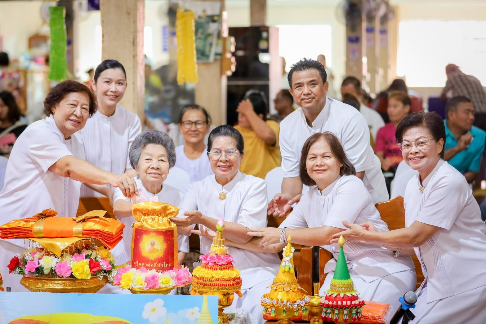 ภาพร่วมพิธีกรรมวัดศรีรัตนาราม(จงนาง)