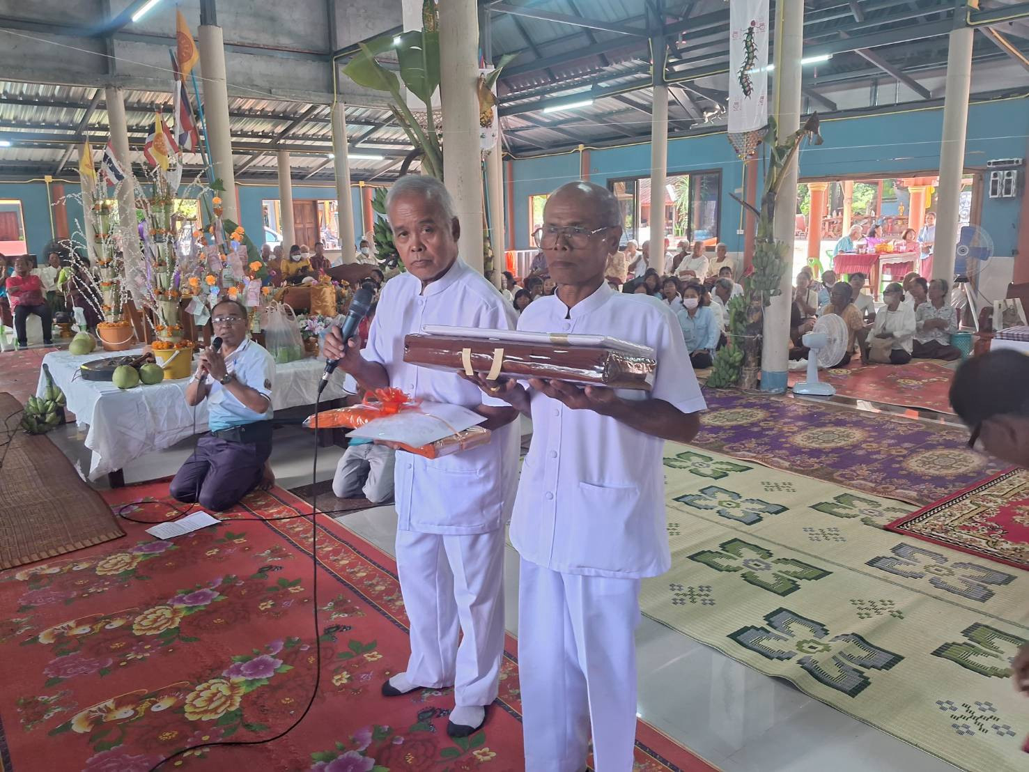 ภาพกล่าวคำถวายกฐินสำนักสงฆ์วัดป่าสยาเย็น