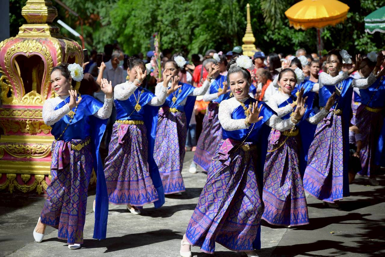 ภาพร่วมพิธีกรรมวัดเขาชีจรรย์