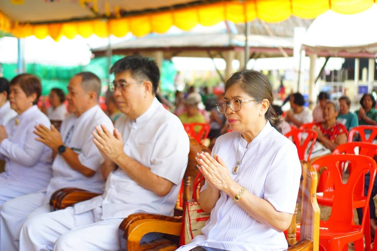 ภาพร่วมพิธีกรรมวัดโคกหญ้าคา