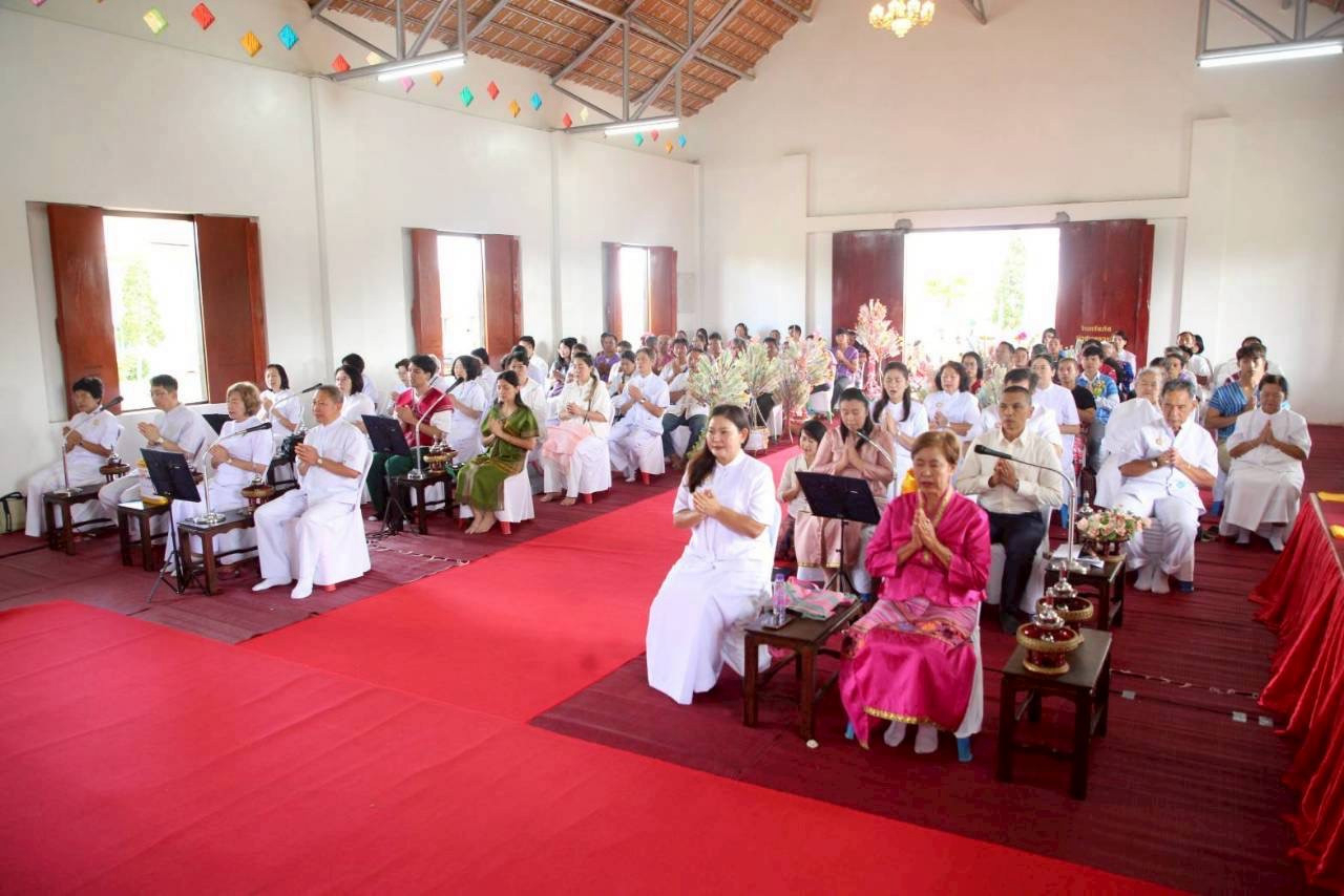 ภาพร่วมพิธีกรรมวัดแม่ลาย