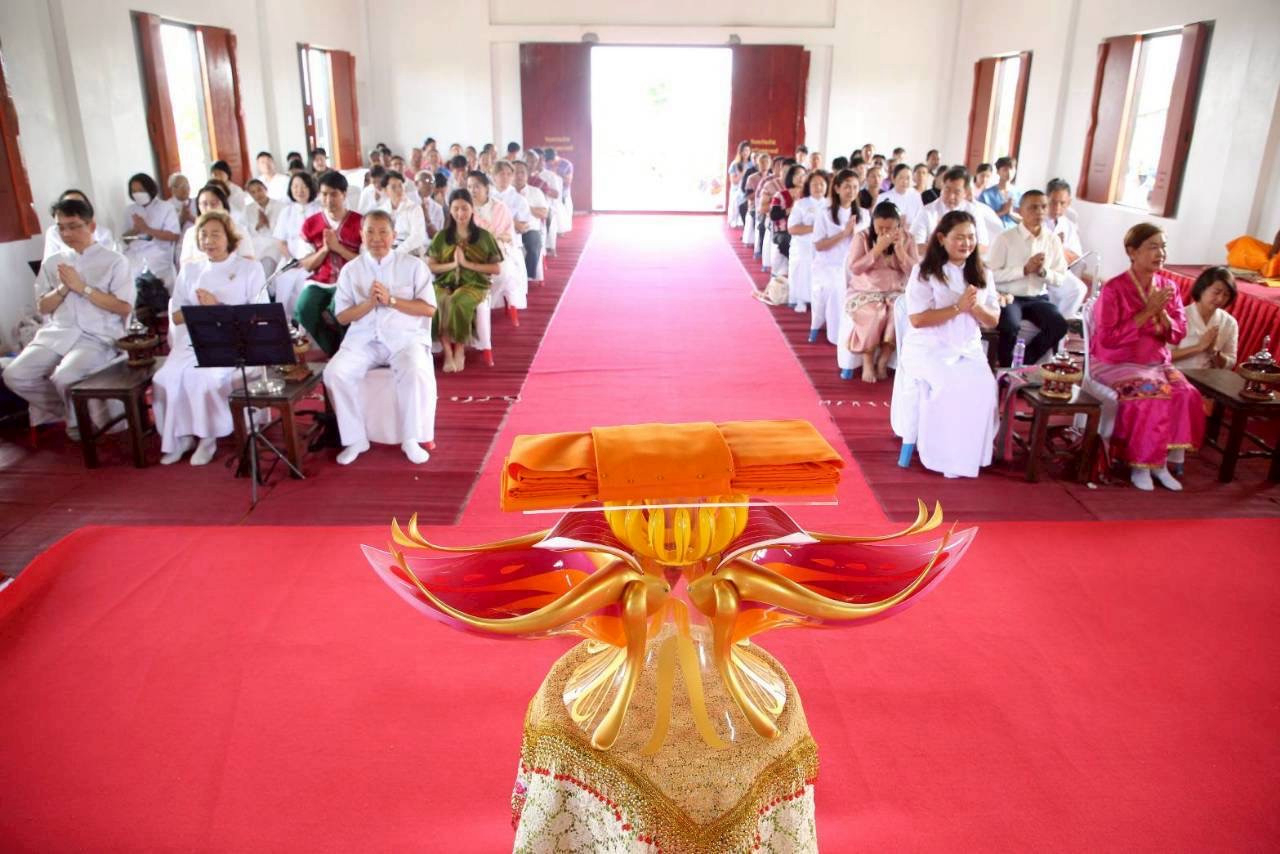 ภาพร่วมพิธีกรรมวัดแม่ลาย