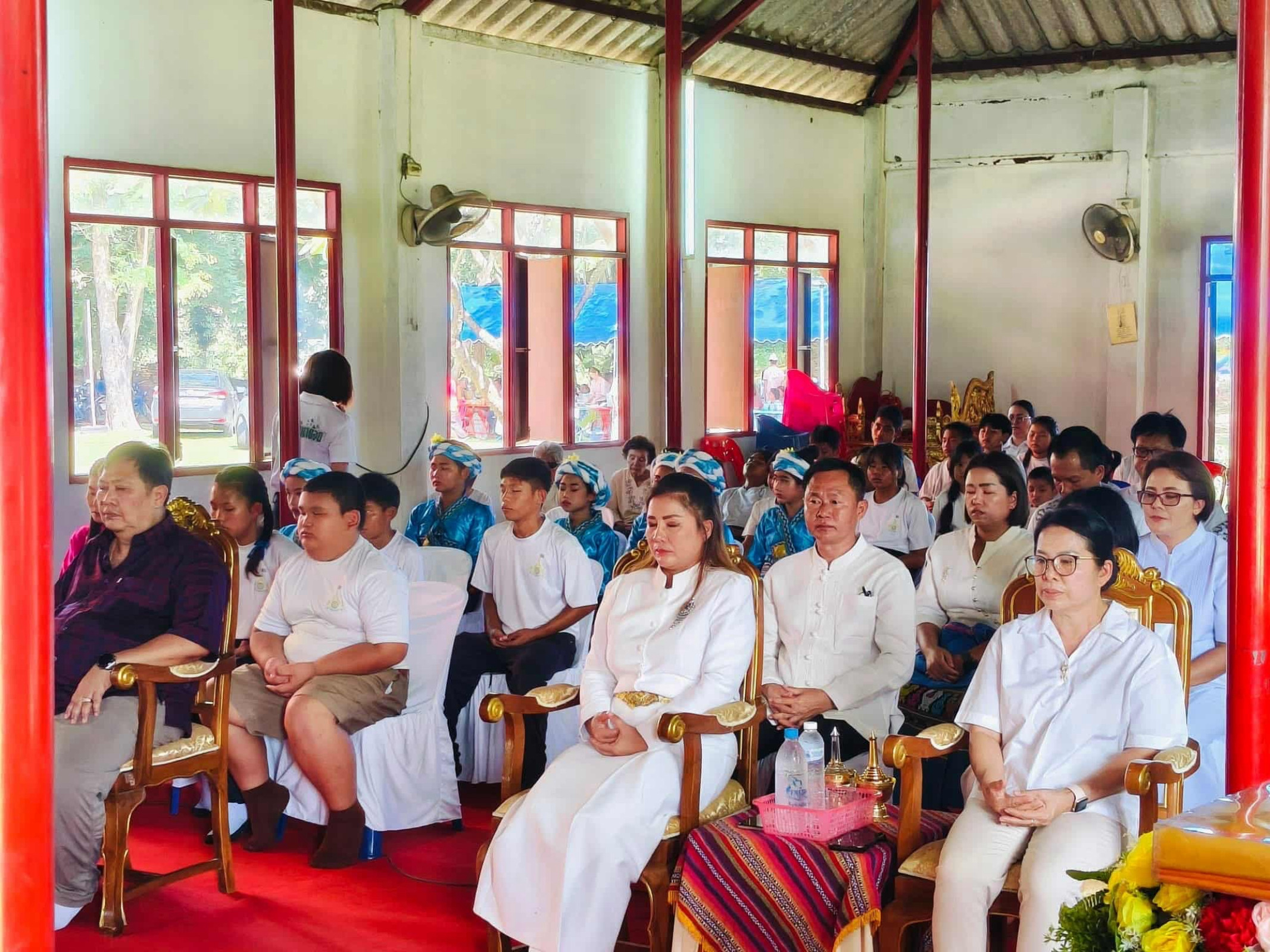 ภาพร่วมพิธีกรรมวัดหนองโจง