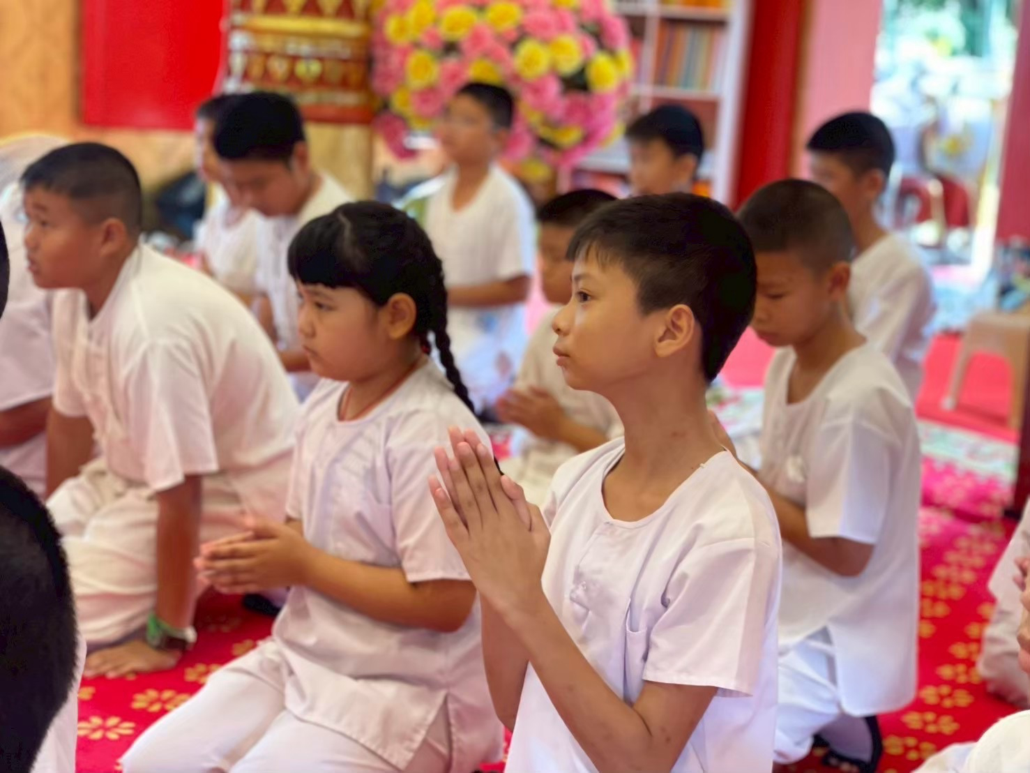 ภาพร่วมพิธีกรรมวัดบ้านไร่(บ้านไร่หลวง)