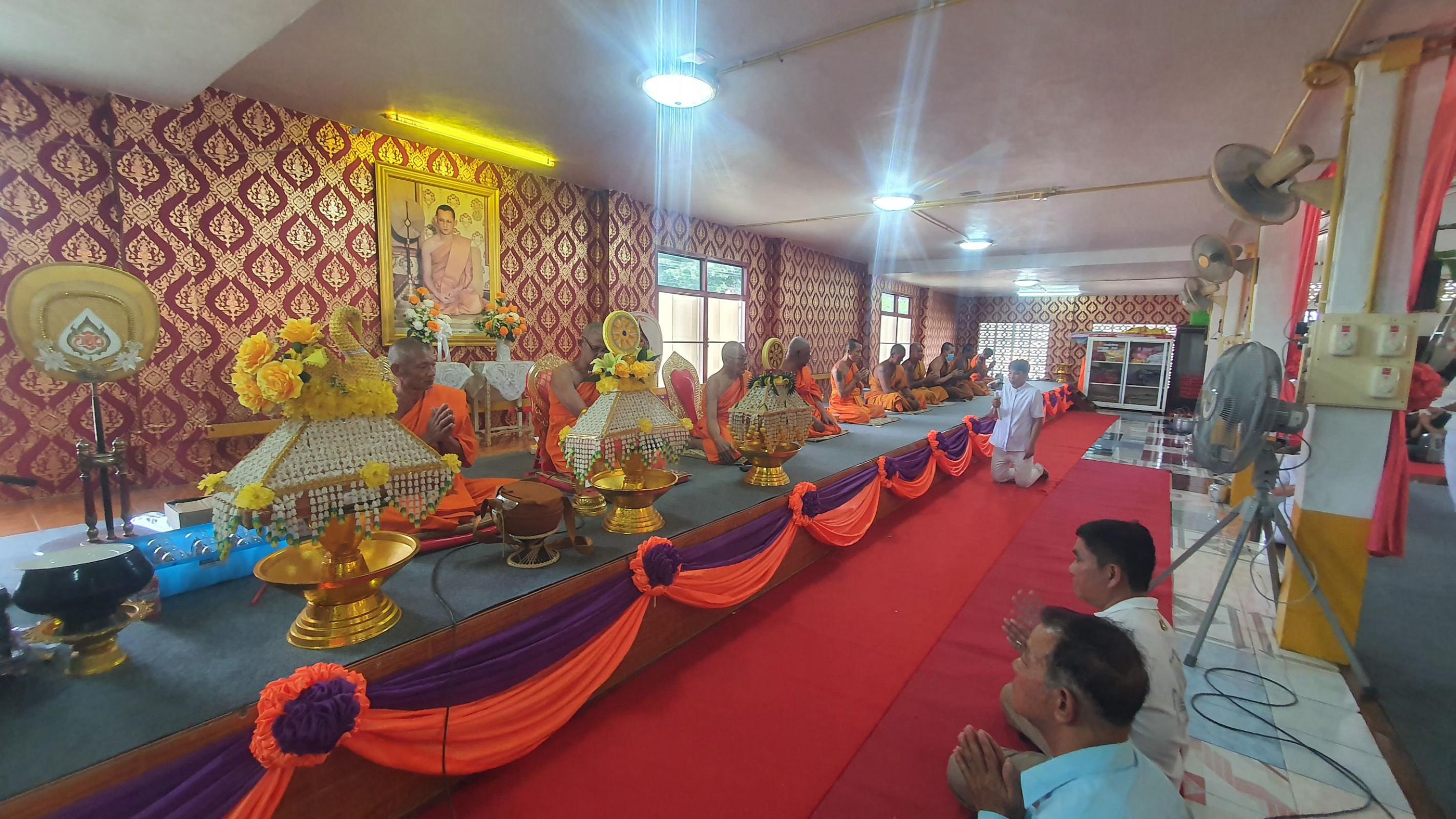 ภาพร่วมพิธีกรรมวัดไดปลาดุก