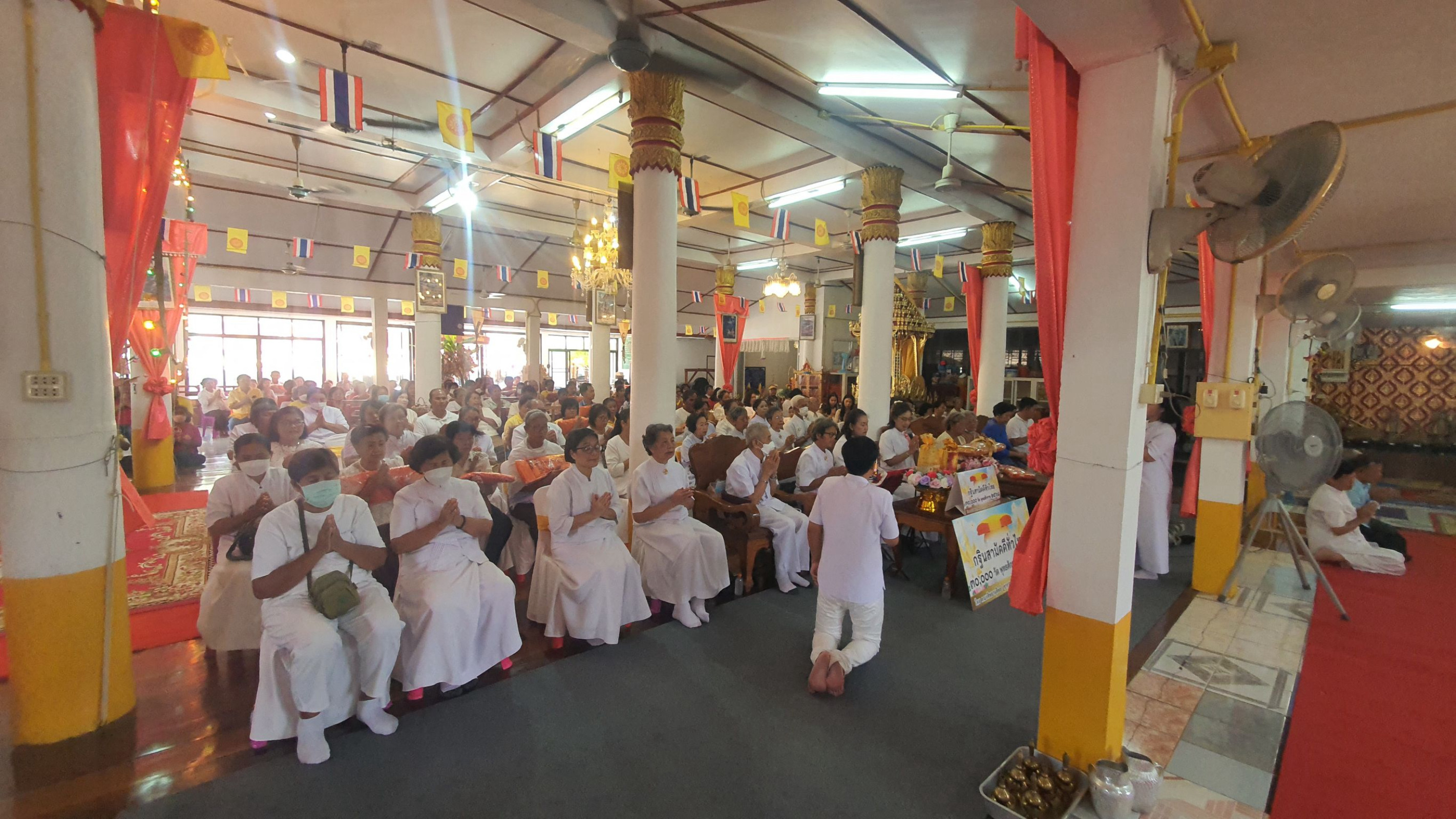 ภาพร่วมพิธีกรรมวัดไดปลาดุก