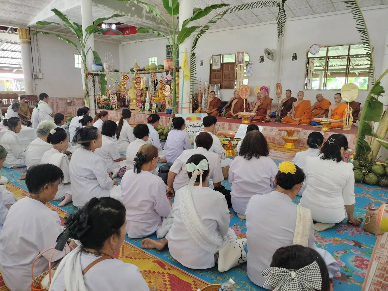 ภาพร่วมพิธีกรรมวัดยอดแก้วศรีบุญเรือง