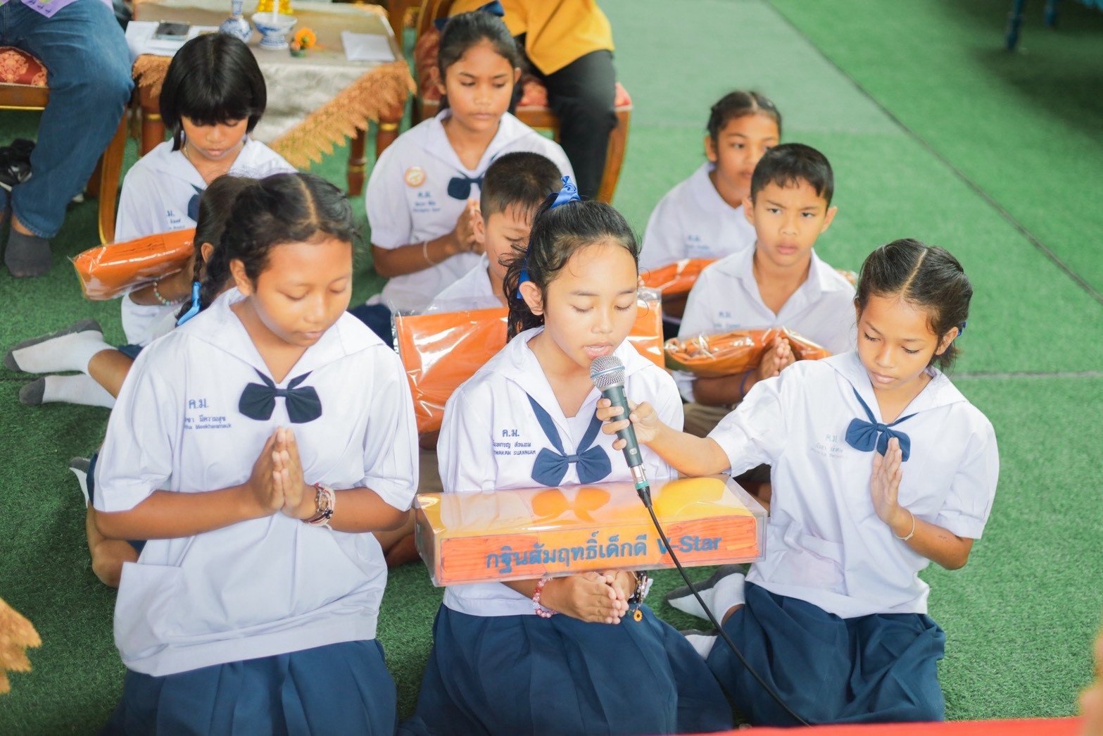 ภาพกล่าวคำถวายกฐินวัดเฉลิมพนมเขต