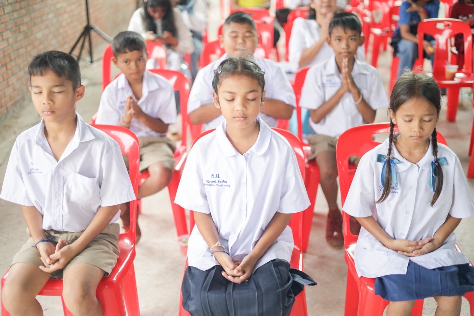 ภาพร่วมพิธีกรรมวัดเฉลิมพนมเขต