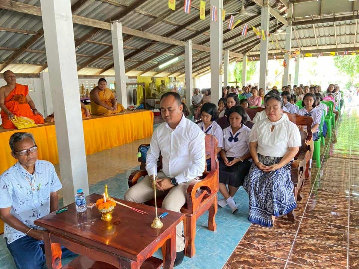 ภาพร่วมพิธีกรรมวัดโคกกฐิน