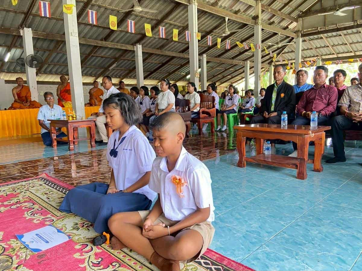 ภาพร่วมพิธีกรรมวัดโคกกฐิน