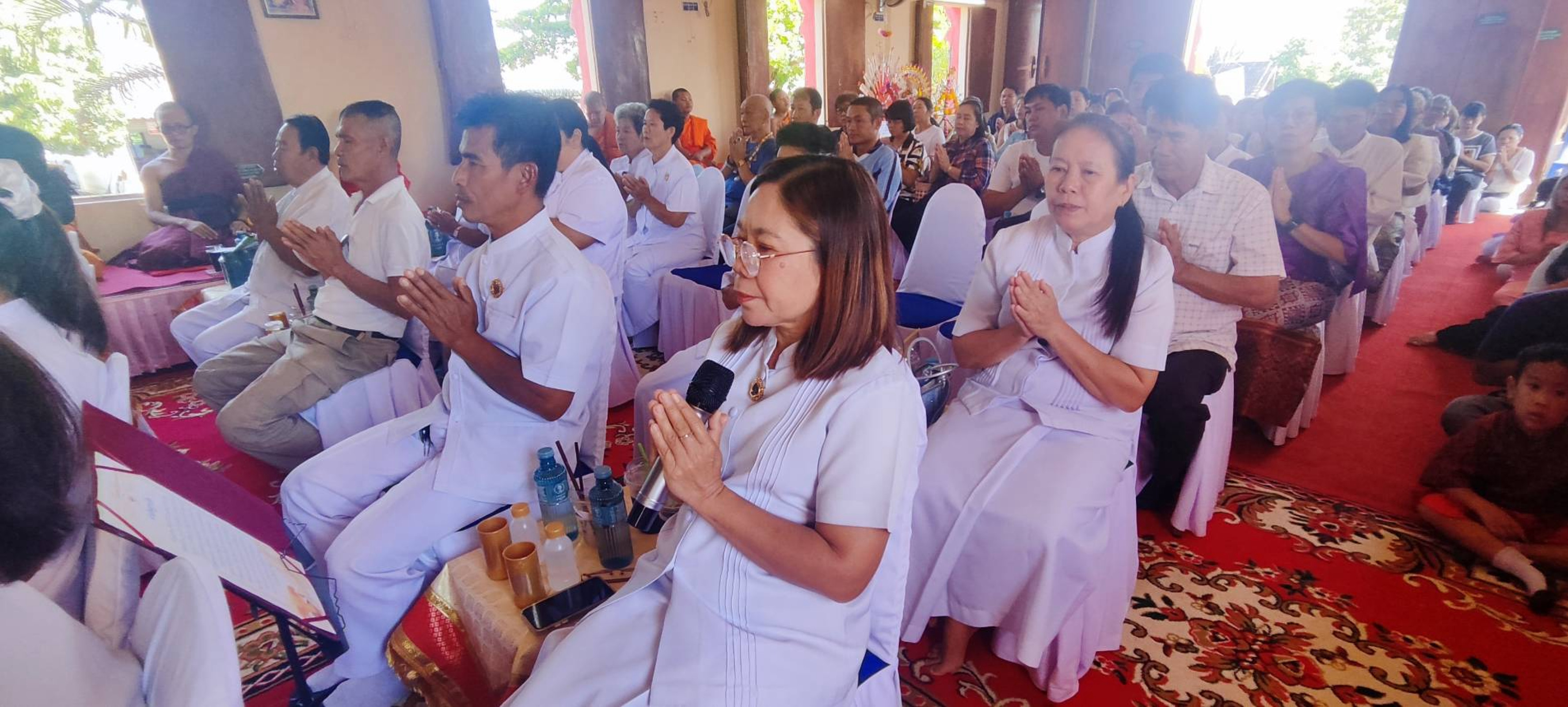 ภาพกล่าวคำถวายกฐินวัดเด่นสามัคคี