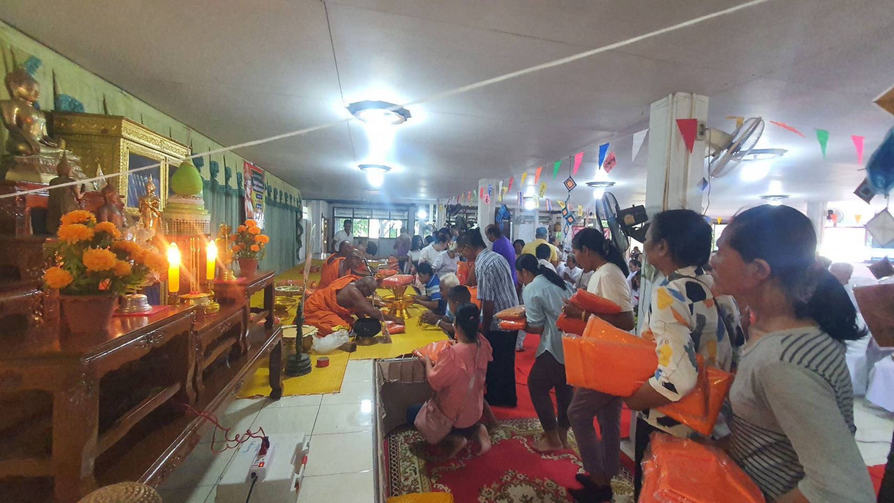 ภาพร่วมพิธีกรรมวัดทายการาม