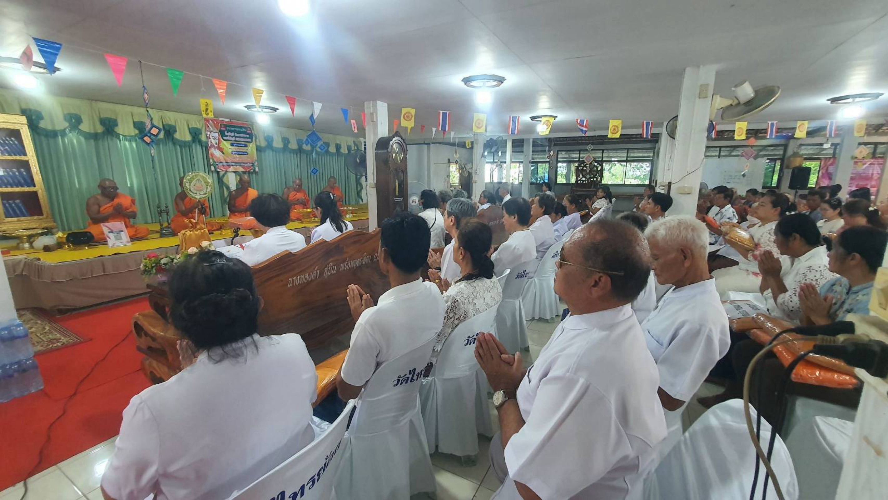 ภาพร่วมพิธีกรรมวัดทายการาม