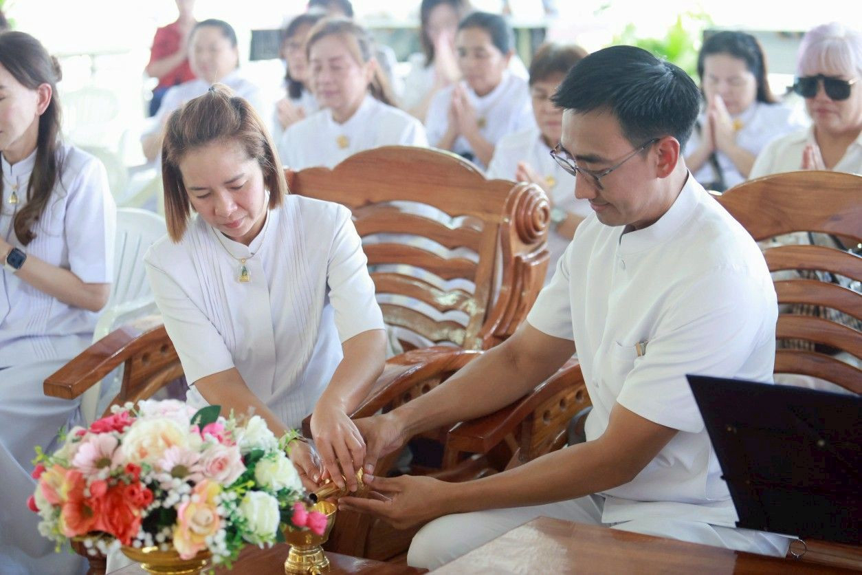 ภาพร่วมพิธีกรรมวัดเขาน้อยพัฒนาราม