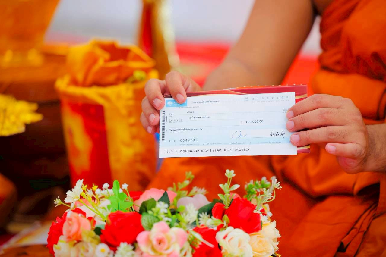 ภาพร่วมพิธีกรรมวัดพระประทานพร