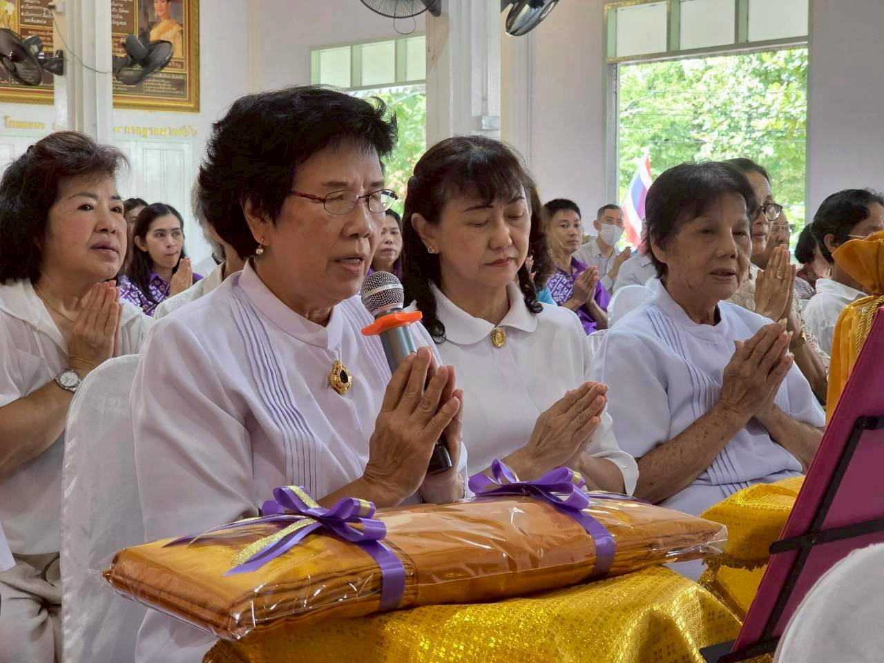 ภาพกล่าวคำถวายกฐินวัดหลวงพรหมาวาส