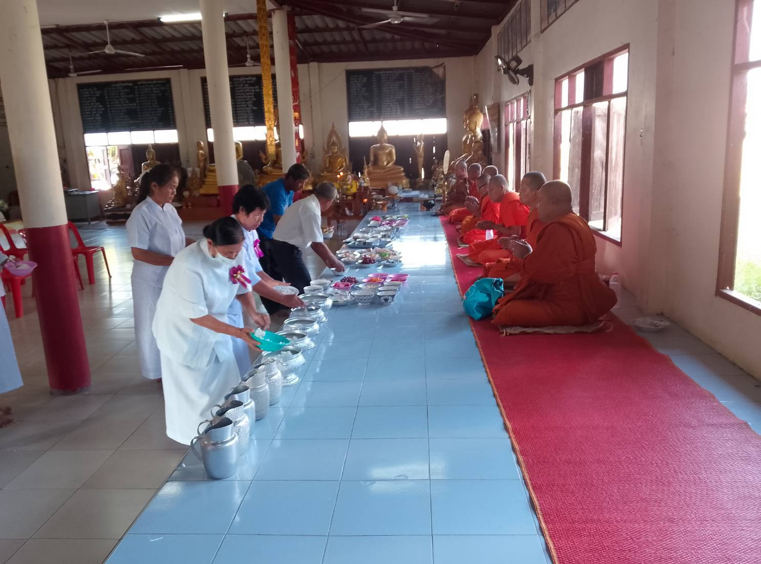 ภาพร่วมพิธีกรรมวัดพงษ์ใหญ่สัมฤทธิ์ผล