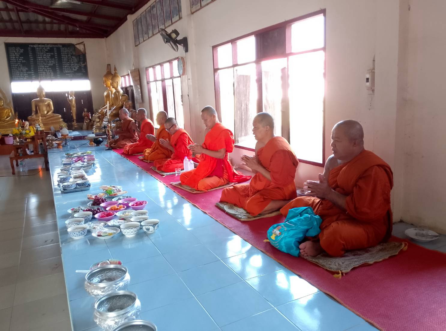 ภาพร่วมพิธีกรรมวัดพงษ์ใหญ่สัมฤทธิ์ผล