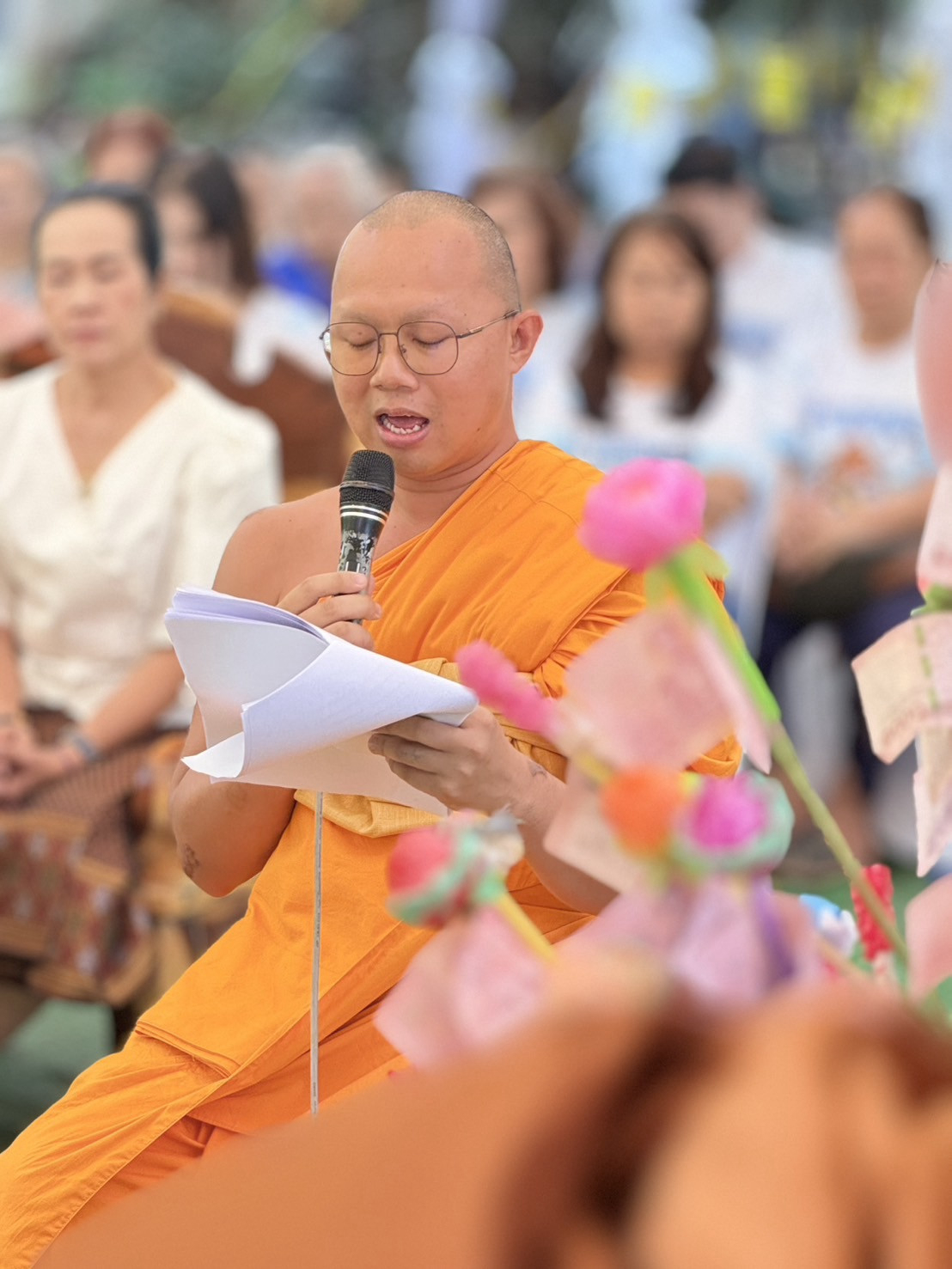 ภาพร่วมพิธีกรรมวัดอรัญญา