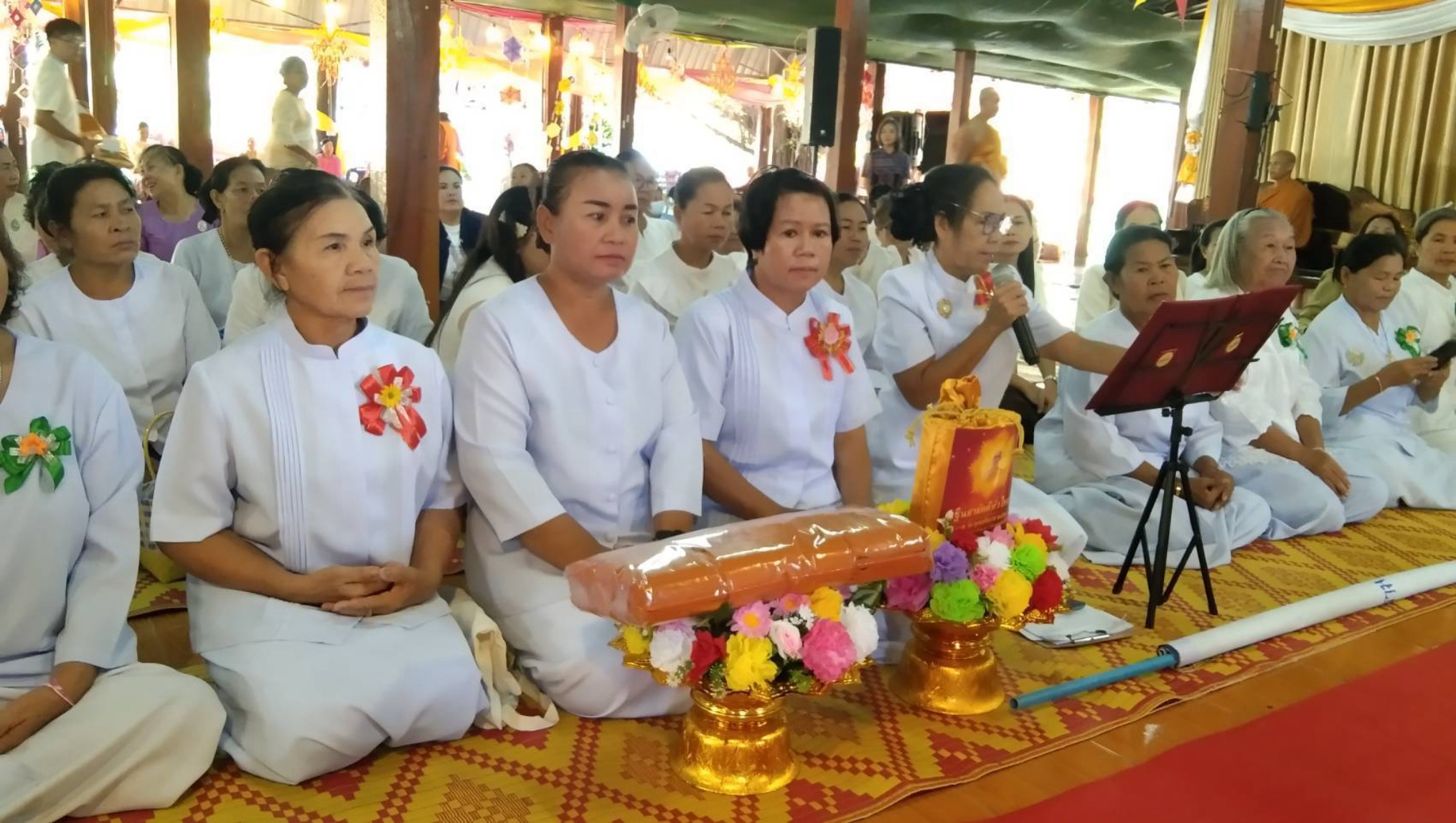 ภาพร่วมพิธีกรรมวัดมัคคาพัฒนาราม