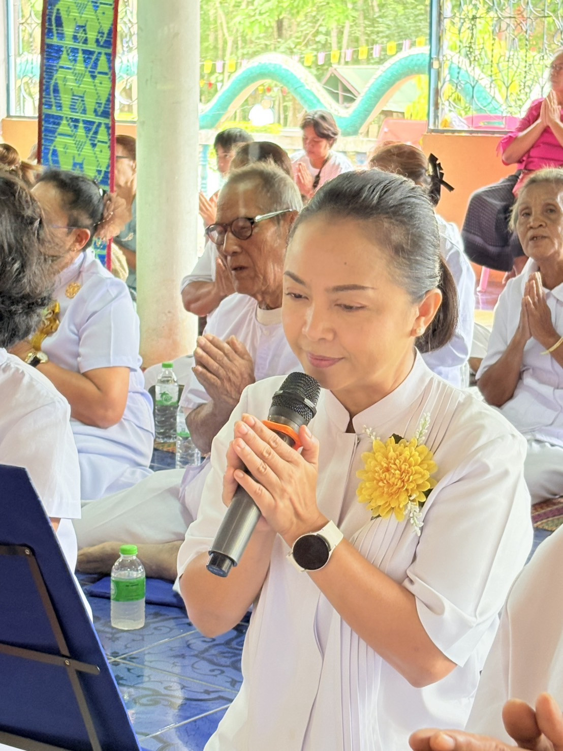 ภาพกล่าวคำถวายกฐินวัดโนนคำวิเวก