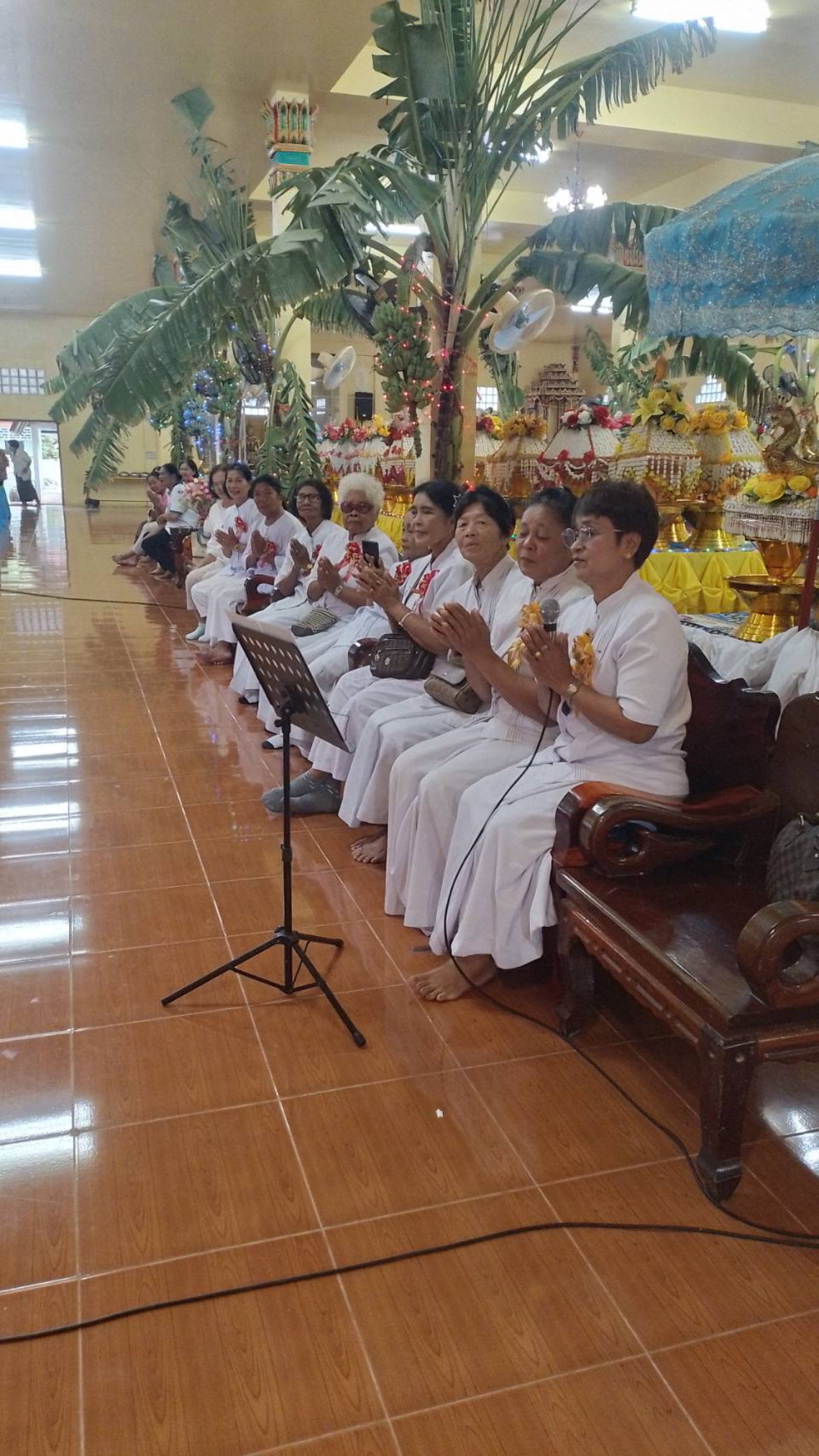 ภาพร่วมพิธีกรรมวัดบ้านหนองแก