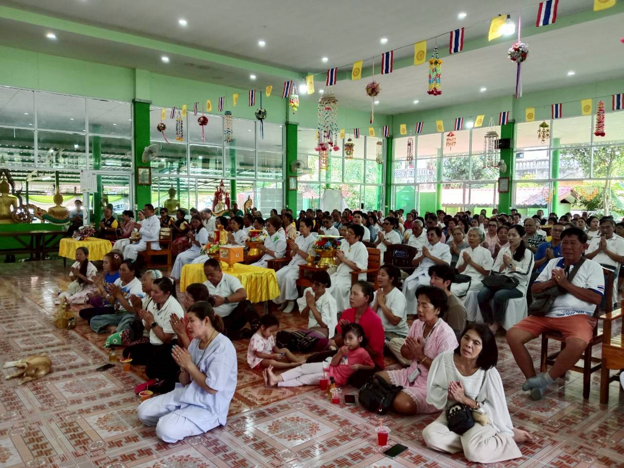 ภาพร่วมพิธีกรรมวัดเกาะกระชาย