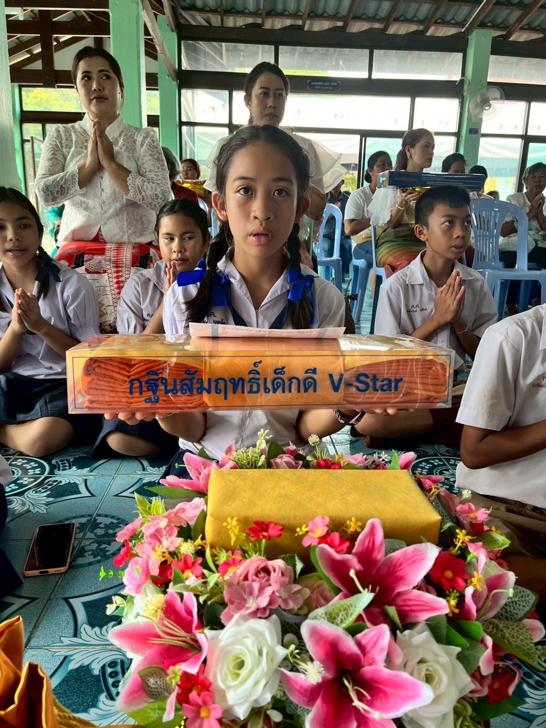 ภาพกล่าวคำถวายกฐินวัดแสงอรุณ