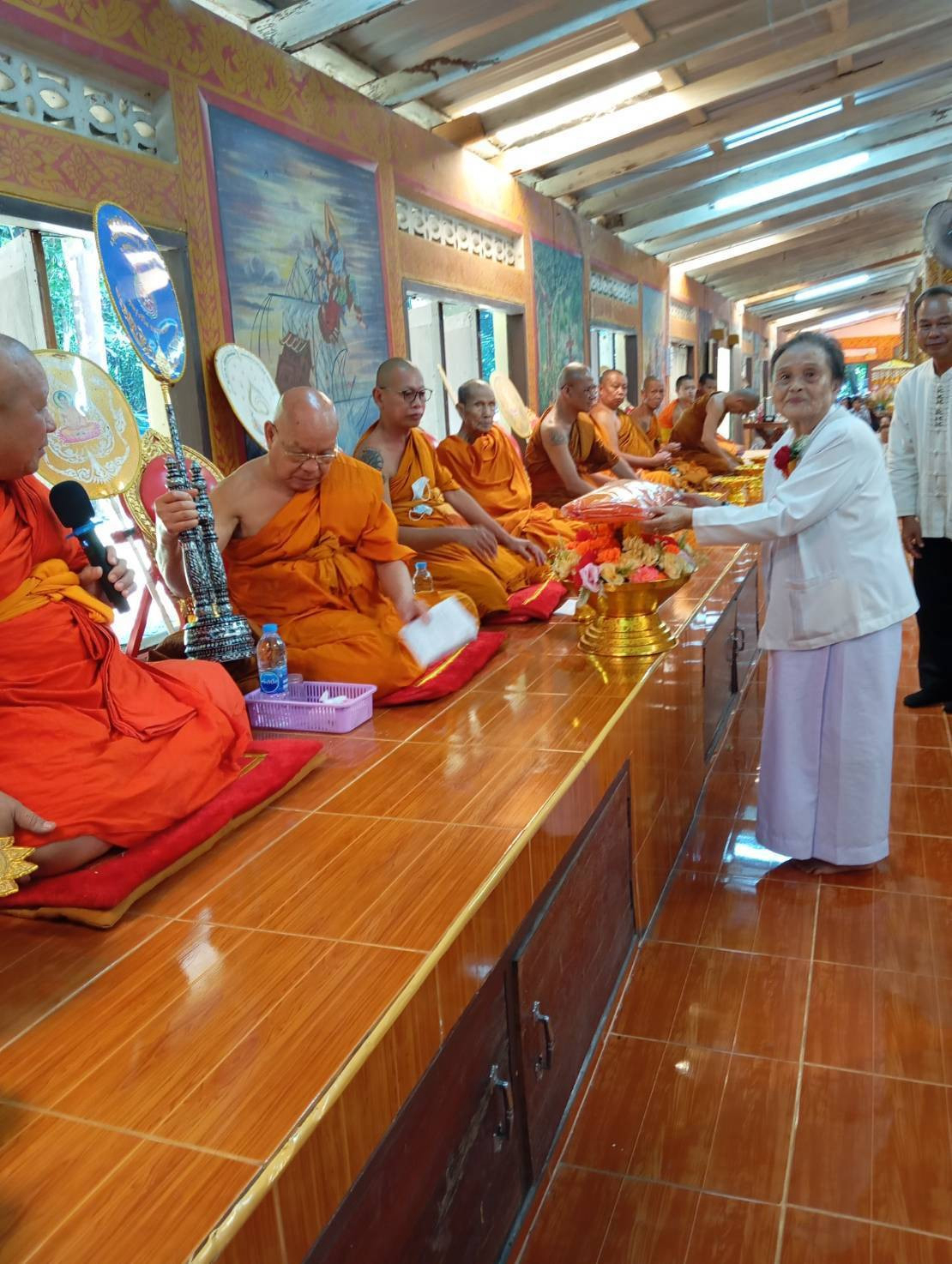 ภาพร่วมพิธีกรรมวัดเวียงเชียงรุ้ง